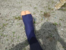 足袋を履く！